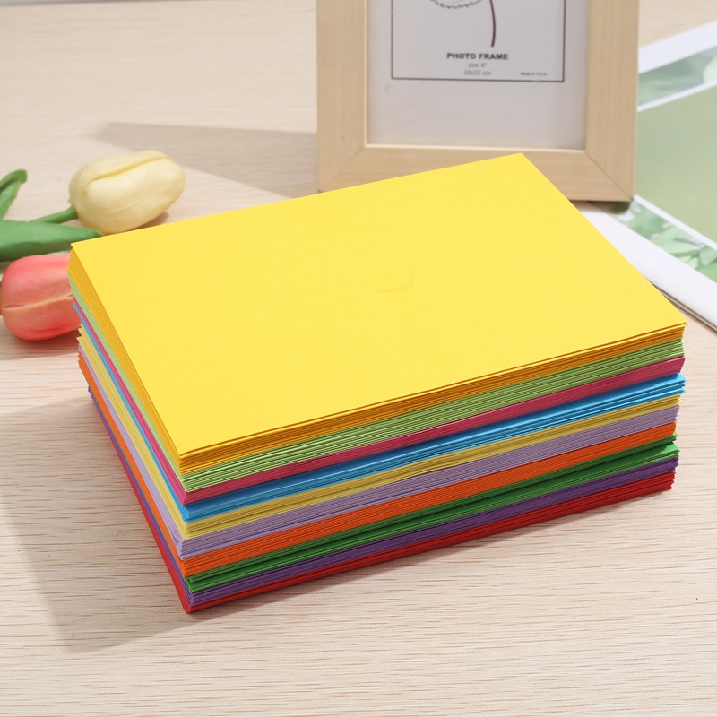 70克A4彩色复印纸100张儿童DIY手工折纸打印绘画通用彩厂家直销